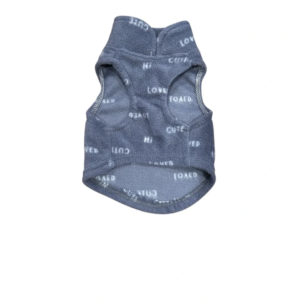 Blue Dog Sweater with Clip